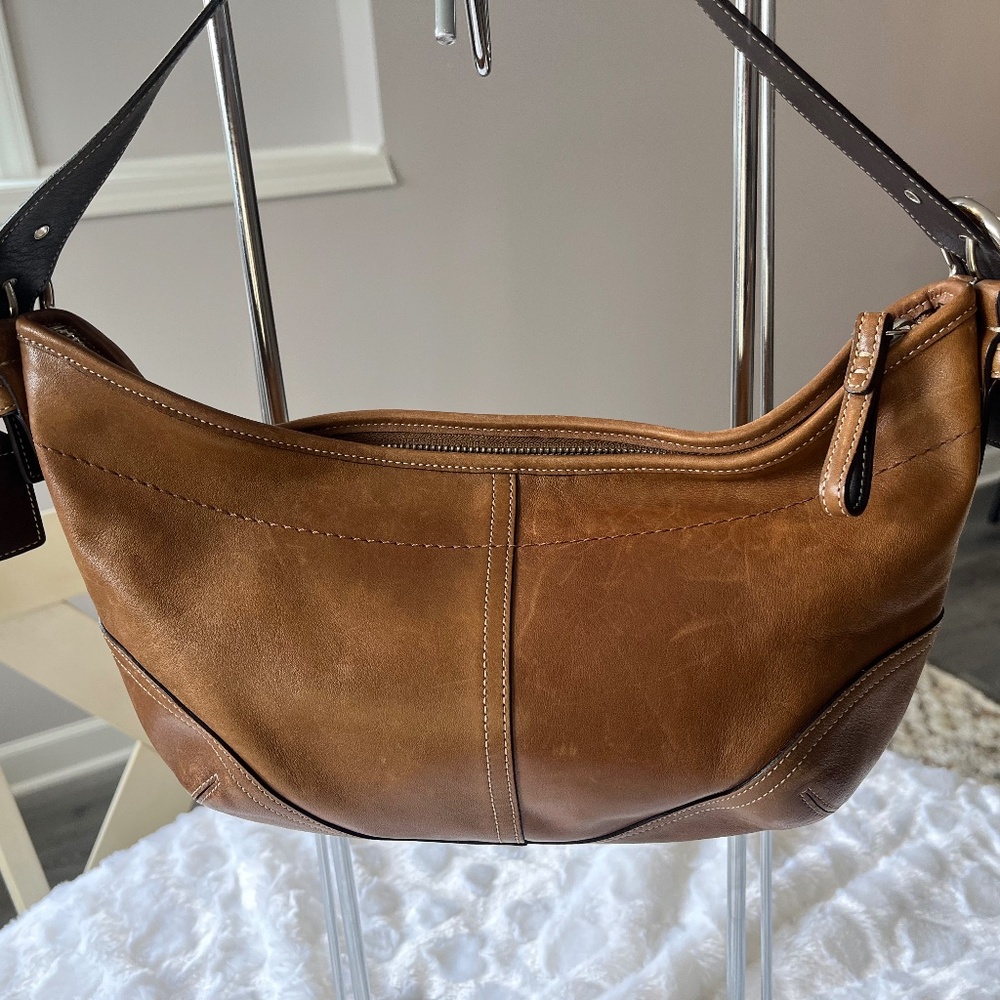 Coach Vintage Hobo Leather, Shoulder bag, Small Brown - Picture 3 of 16